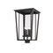 Z-Lite Seoul 4 Light Outdoor Post Mount Fixture, Black & Clear 571PHXXLS-BK - alternate 5